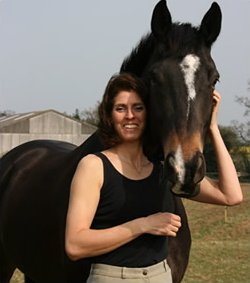 Barbara creates close bonds with horses.